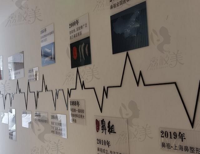 上海鼻祖医疗美容连锁医院荣誉墙