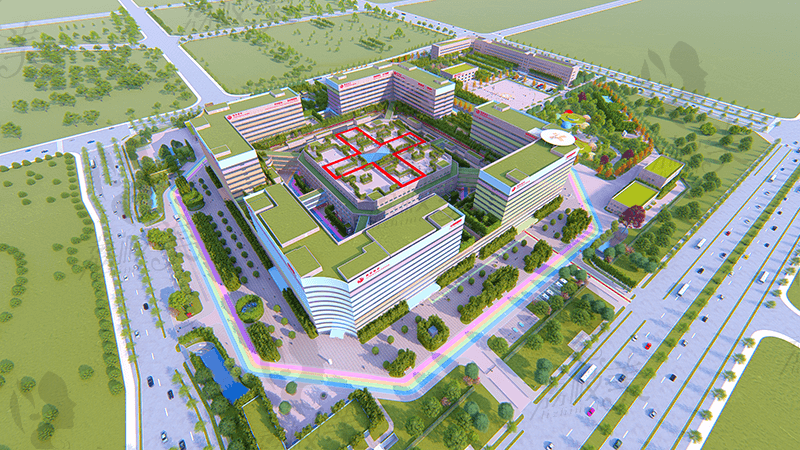 西安国 际医学中心整形医院环境