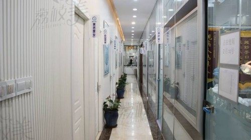 上海鑫齿口腔门诊部走廊