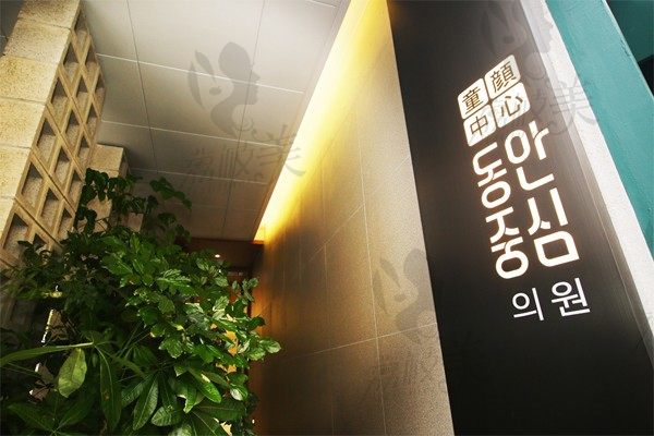 韩国童颜中心入户logo墙