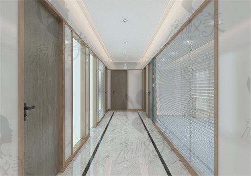 北京北区口腔医院走廊