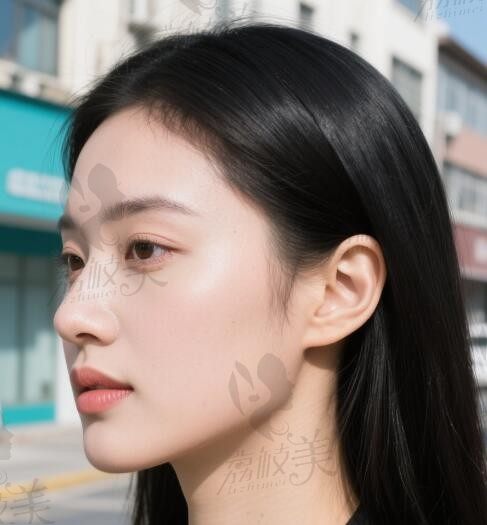【北京冯斌脂肪填充真实案例】术后3个月脸型蜕变实拍！圆脸秒变高级骨相脸