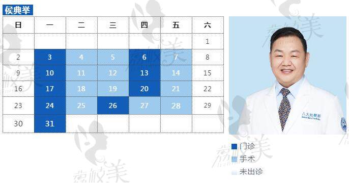 成都八大处候典举医生面诊时间