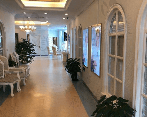 上海伊莱美医疗美容医院走廊
