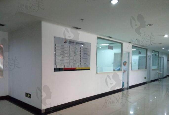 北京中德毛发移植医院项目展示牌