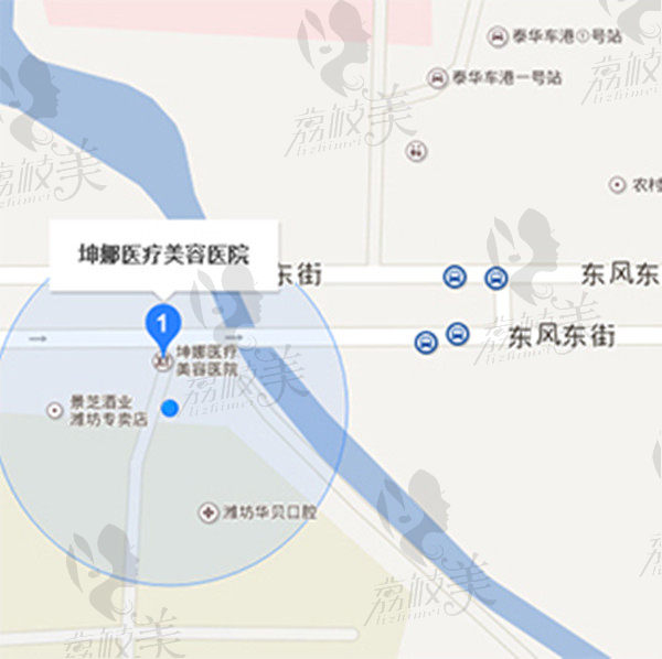 潍坊坤娜医疗美容医院地址