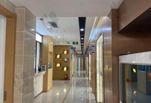 上海大麦微针植发医院走廊