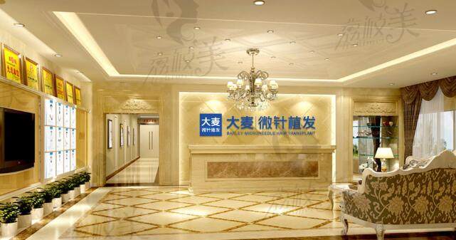 北京大麦微针植发医院大厅
