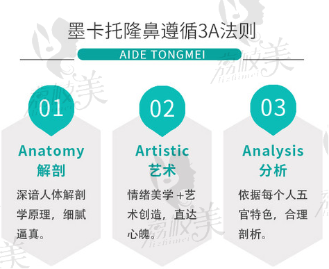 墨卡托隆鼻的3个法则