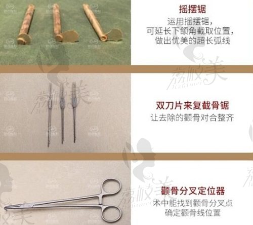 姜宇禄医生磨骨使用的专项手术器械