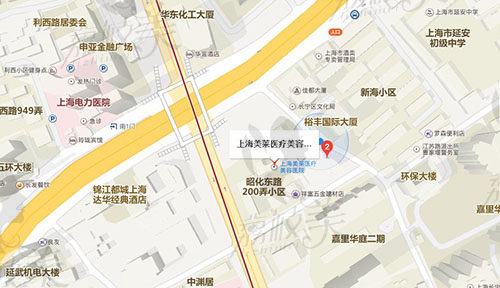 上海美莱美容整形医院地址在哪