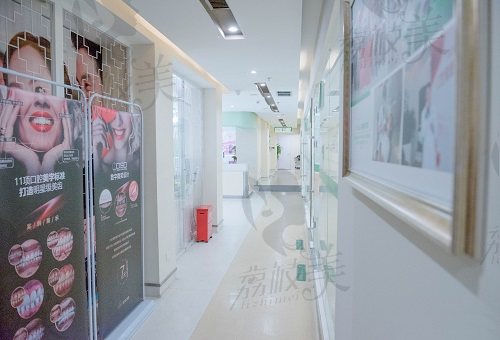 深圳美莱口腔医院走廊