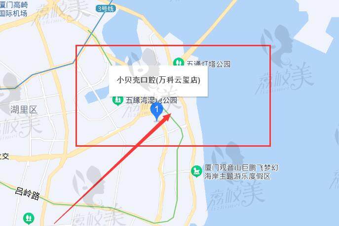 厦门小贝壳口腔地址
