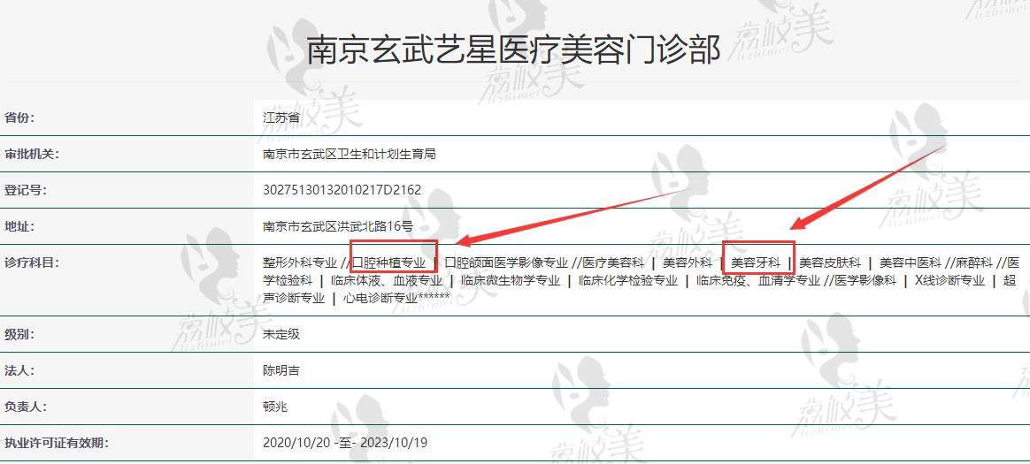 南京艺星口腔