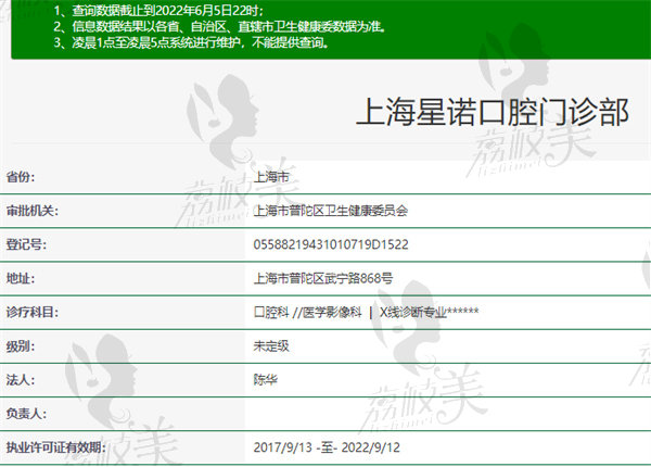 上海星诺口腔正规