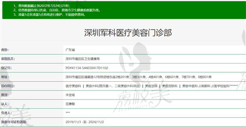 深圳軍科整形醫(yī)院正規(guī)嗎？