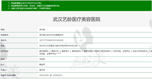 武汉艺龄整形医院