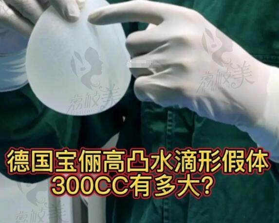 德国宝俪高凸假体300cc型号多大