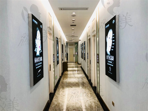 广安阿蓝医院整形美容科走廊