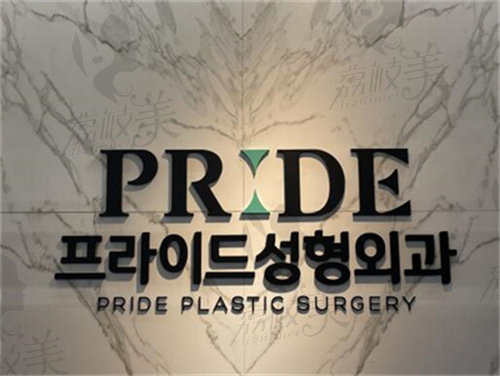 韩国PRIDE普爱德整形外科门头