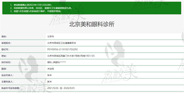 北京美和眼科诊所