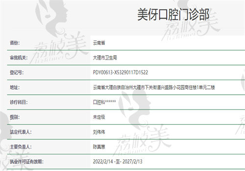 大理美伢口腔诊所