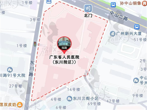 广东省人民医院眼科周边图