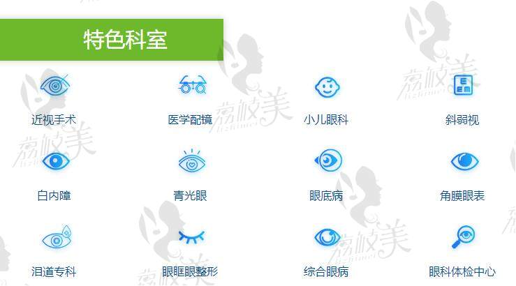 重庆爱尔眼科医院特色项目