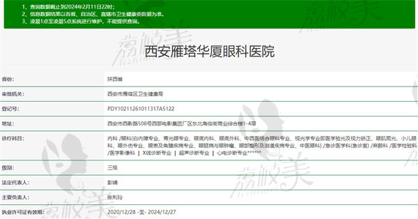 西安華廈眼科醫(yī)院怎么樣