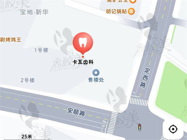 上海卡瓦口腔门诊周边图