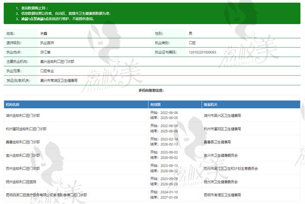 嘉兴金铂利口腔门诊部