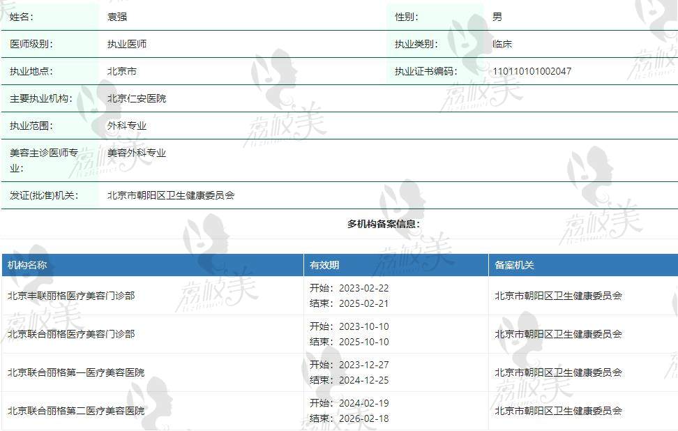 袁强博士拉皮价格公开的手术费用是多少钱