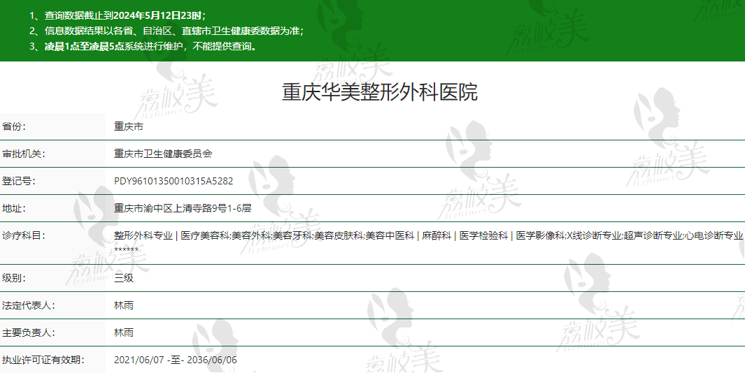 重庆华美整形美容医院正规吗