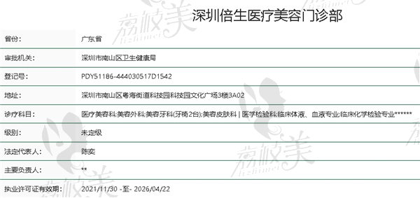 深圳倍生植发医院可靠吗