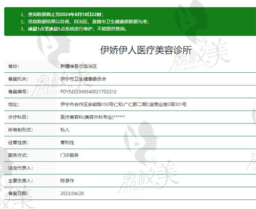 伊娇伊人医疗美容诊所正规吗