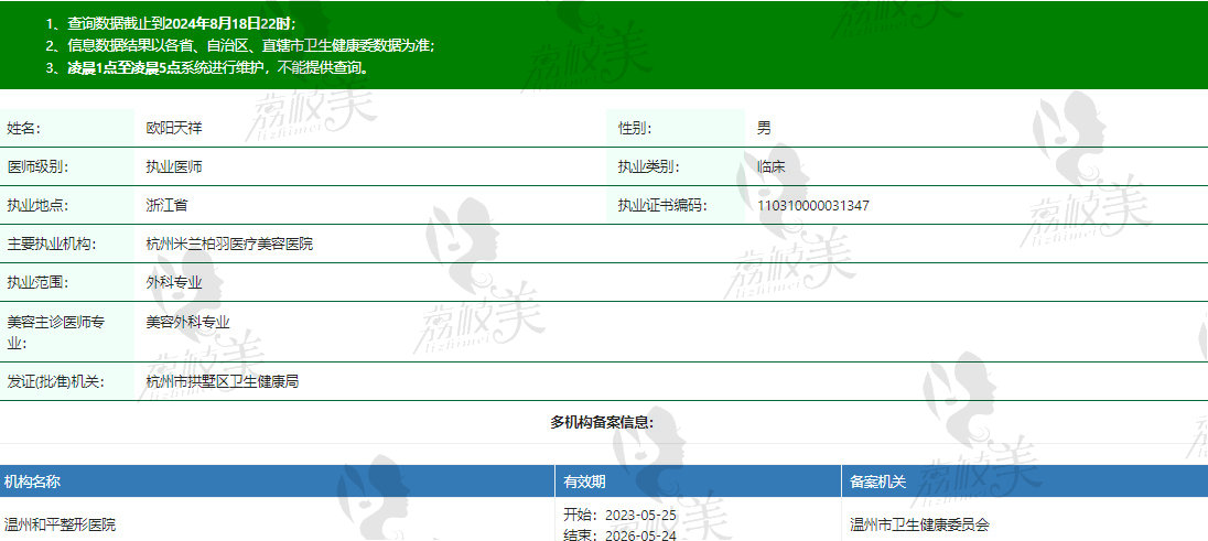 温州和平整形医院欧阳天祥医生资质信息.jpg