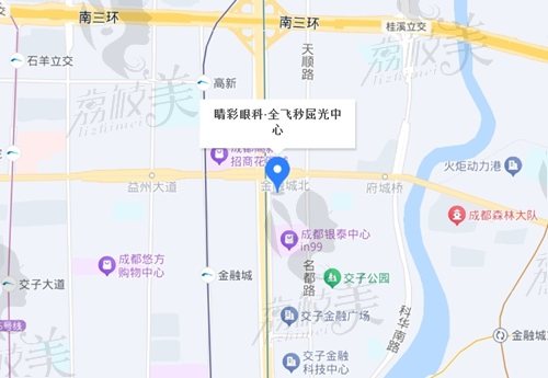 成都睛彩眼科醫(yī)院地址在高新區(qū)