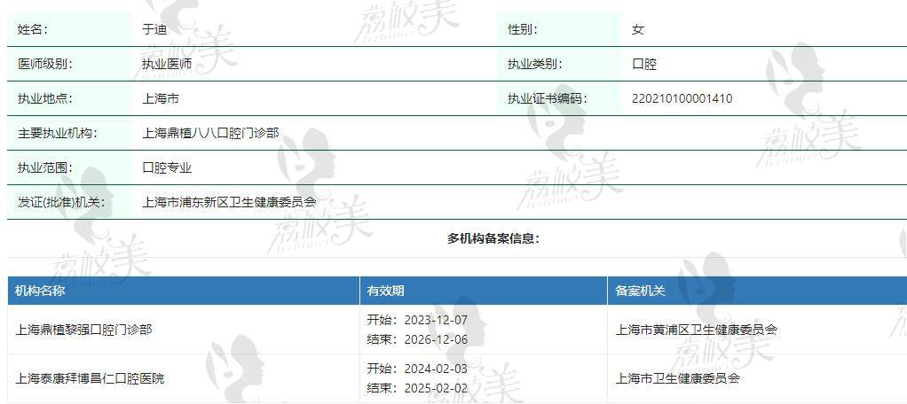 上海鼎植口腔牙齿矫正医生