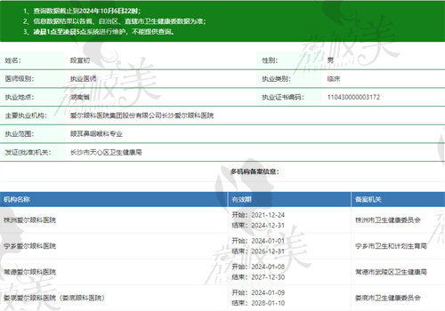 段宣初医生执业信息