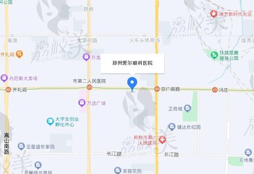 郑州爱尔眼科医院地址电话