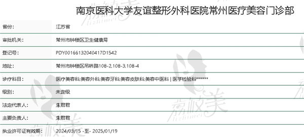 南京医 科 大学友谊整形外科医院常州分院