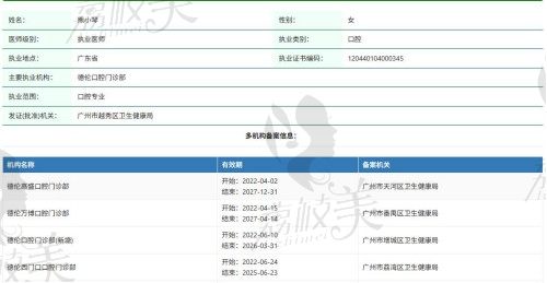 熊小琴医生简介