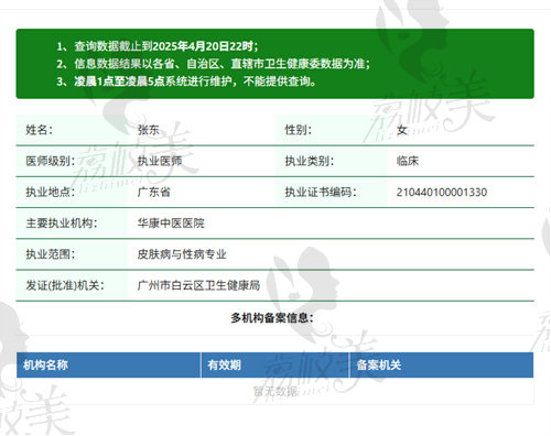 广州华康中医医院疤痕诊疗中 心张东