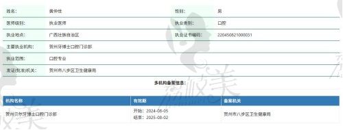黄仲世医生简介