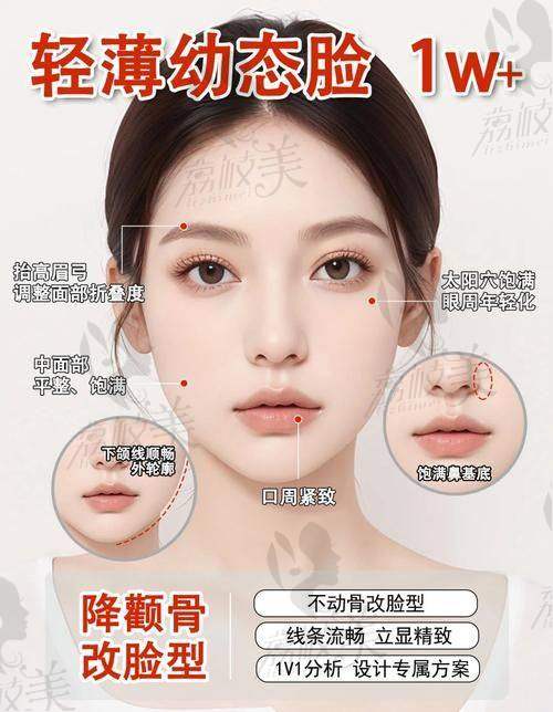 武漢同濟(jì)醫(yī)院筋膜提升三件套價(jià)格 38000 元起，緊致抗衰超給力，輕松 get 清晰下頜線(xiàn)